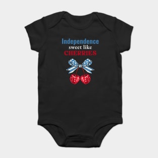 Independence Sweet Like Cherries Baby Bodysuit